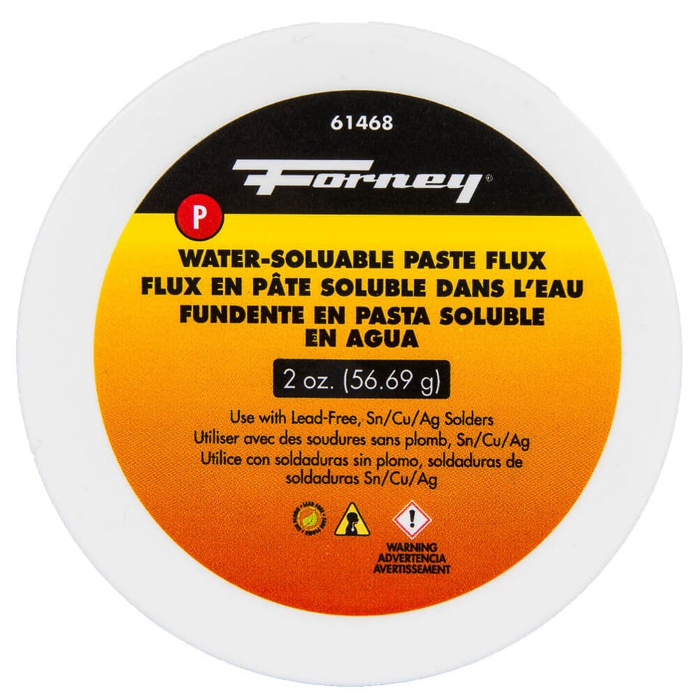 61468 Water Soluble Flux, Paste, 2